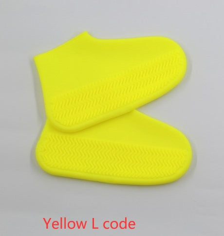 Hiking Slip Wearable Easy To Carry Silicone Rain Boot Cover