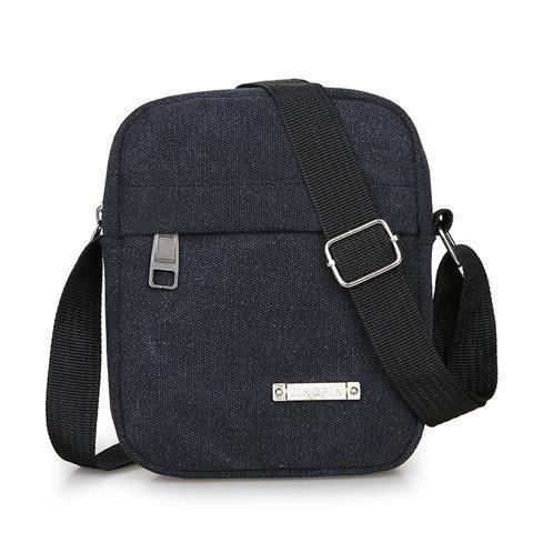 Schulter Messenger Bag Casual Canvas Tasche Männer