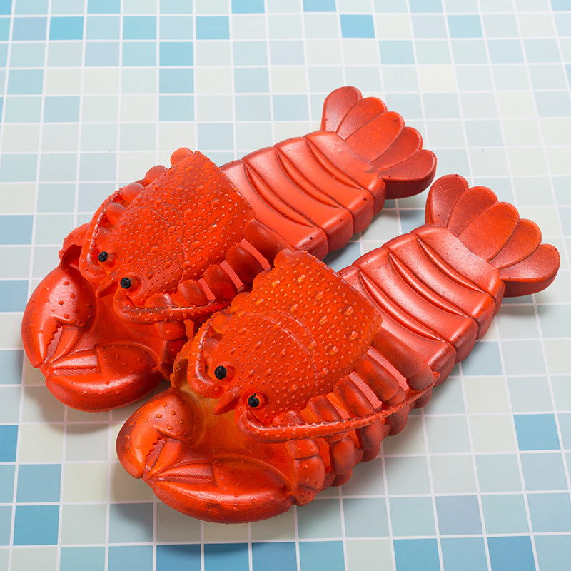 Pantoufles de homard mignonnes