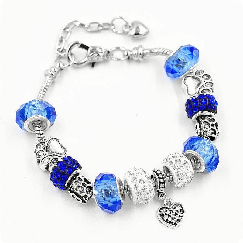 European and American Bracelet Crystal Beaded Bracelet