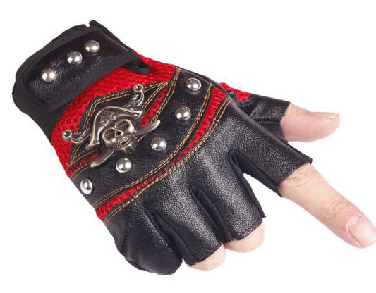 Hip Hop Sport Riding Skull Gloves