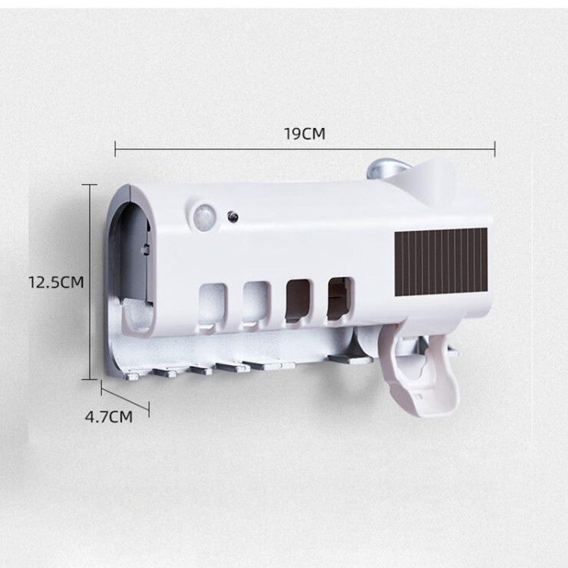 Intelligent UV Toothbrush Sterilizer & Toothpaste Squeezer