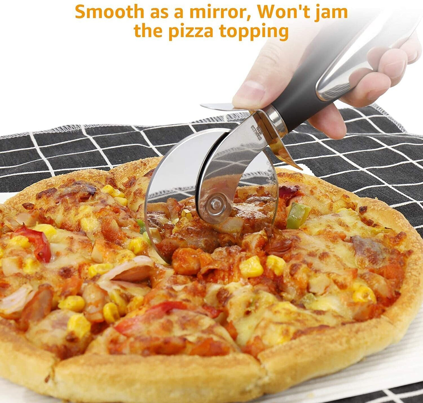 Pizza Cutter WheelPizza Cutter Stainless Steel Pizza Cutter Wheel Super  Pizza Slicer