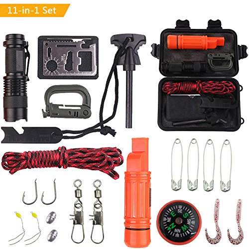 Outdoor Travel SOS Equipment Adventure Survival Tool Set