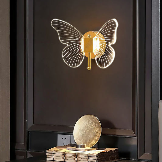 Butterfly Luxury Wall Lamp Light