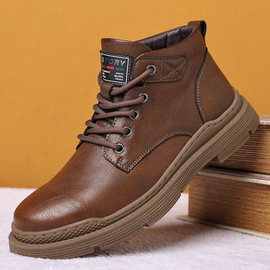 Taktische Martin-Stiefel für Herren, bequem und vielseitig für Herbst und Winter