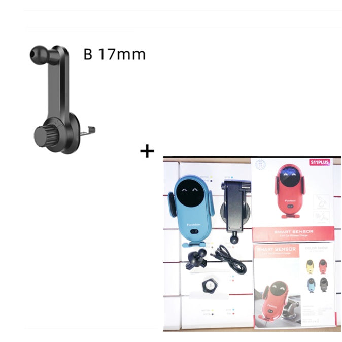 Support de téléphone de voiture de chargeur sans fil de voiture à induction infrarouge