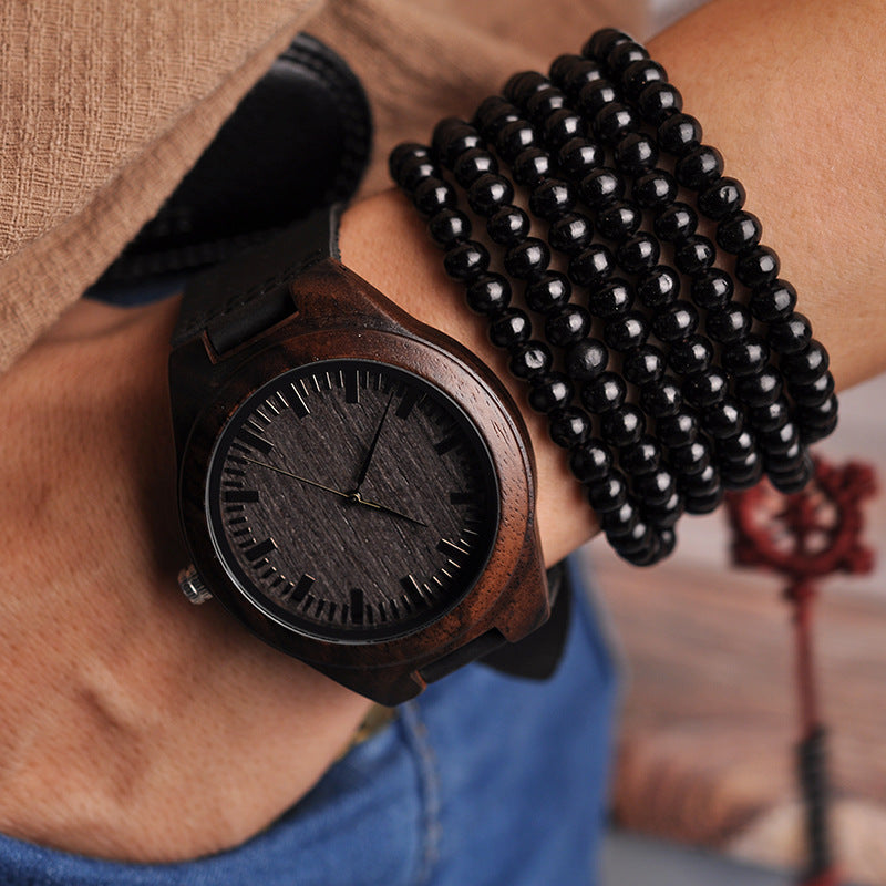 Wood Men's Quartz Watches