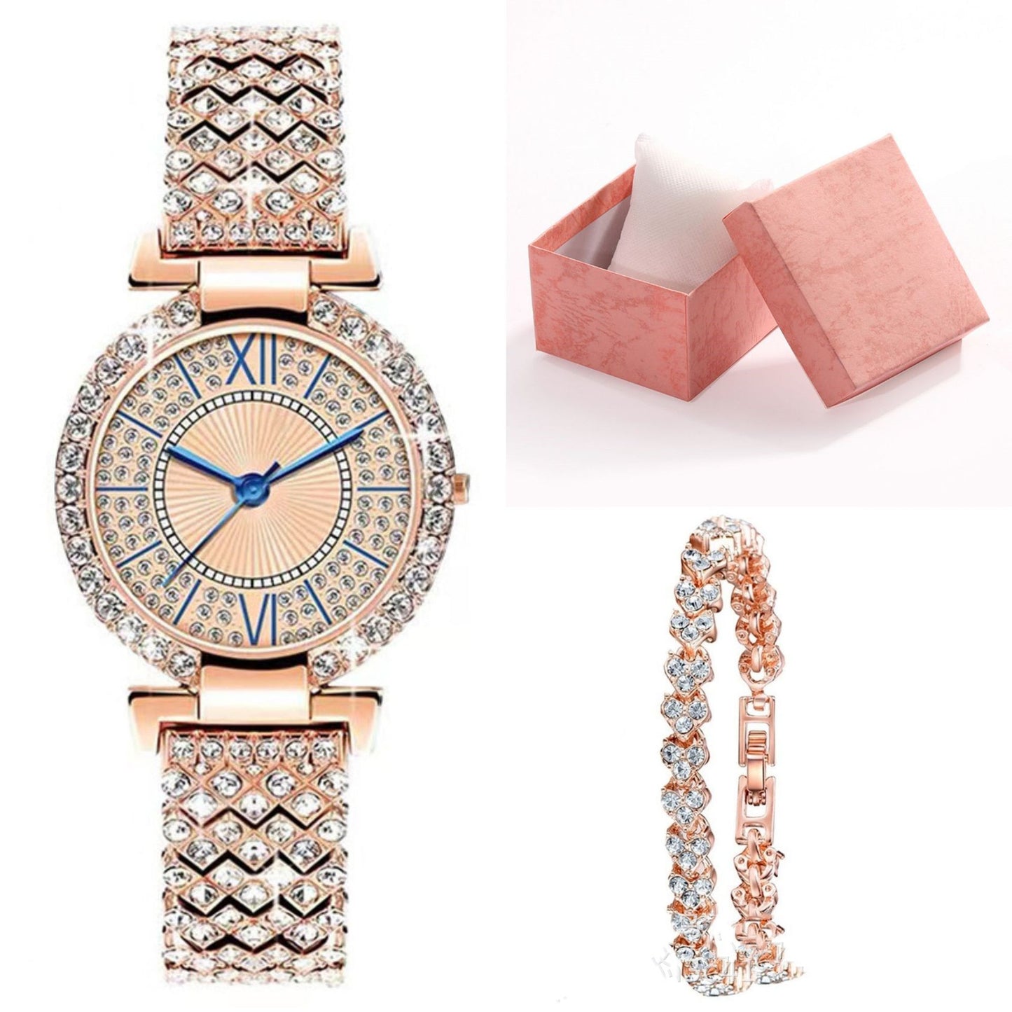 Women's Luxury Elegant Diamond Quartz Watch