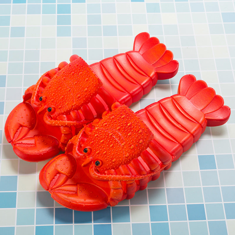 Pantoufles de homard mignonnes