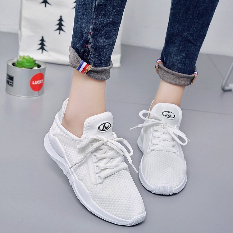 Summer Casual Breathable White Shoes