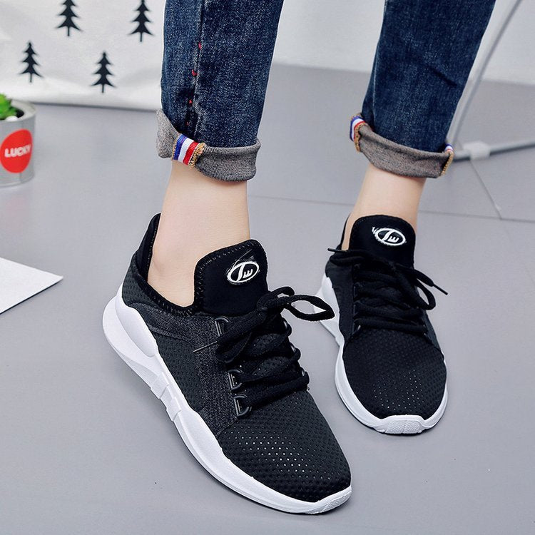 Summer Casual Breathable White Shoes