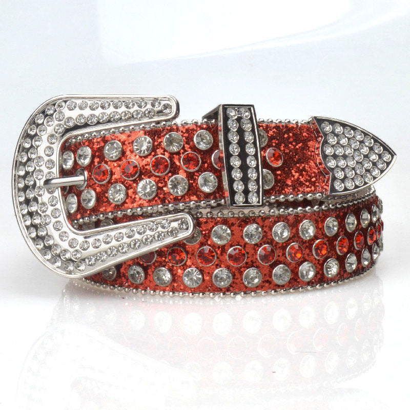 Extension de strass avec boucle ardillon de ceinture pour femmes