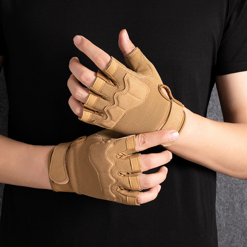 Gants tactiques demi-doigts