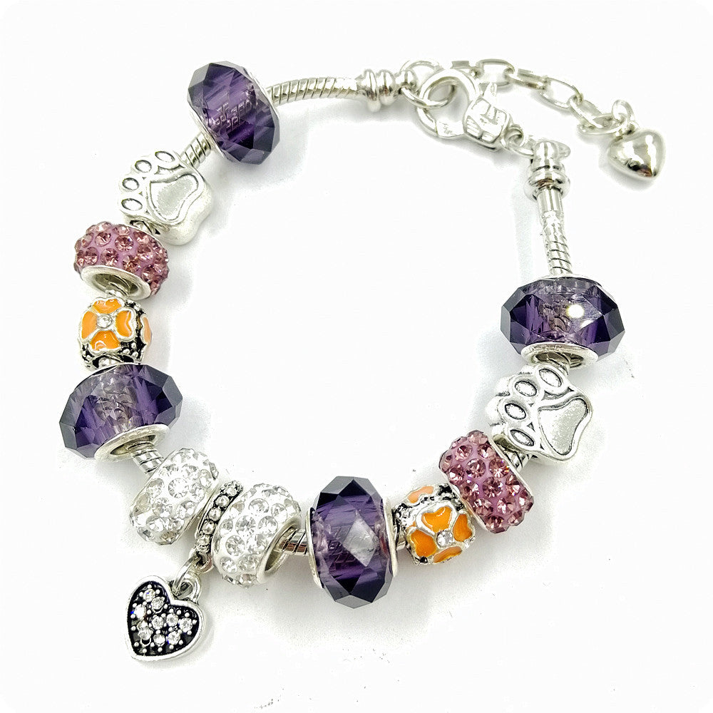 European and American Bracelet Crystal Beaded Bracelet