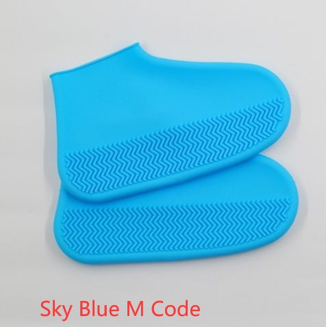 Hiking Slip Wearable Easy To Carry Silicone Rain Boot Cover