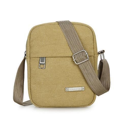 Schulter Messenger Bag Casual Canvas Tasche Männer