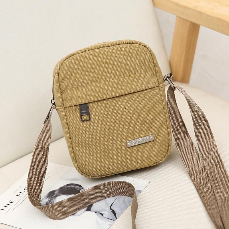 Schulter Messenger Bag Casual Canvas Tasche Männer