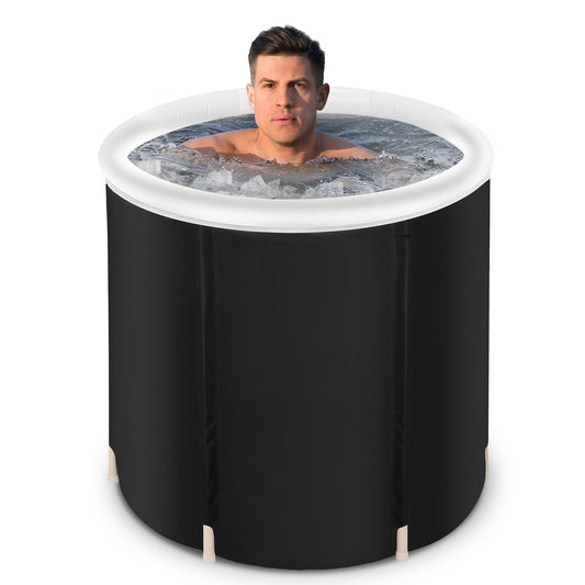 Recovery Ice Tub, faltbare Badewanne für den Außenbereich, tragbare Kaltwassertherapie 