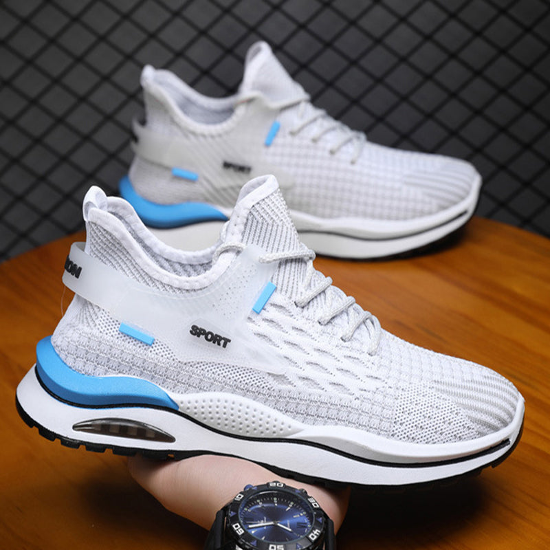 Men's Mesh Fashion Lace-up Lightweight Breathable Sports Shoes