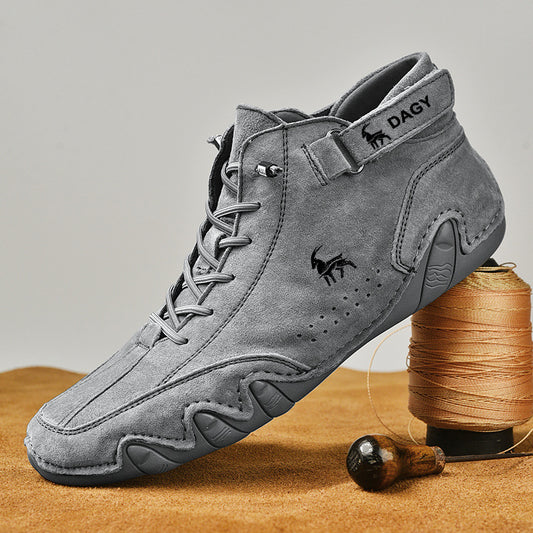 Chaussures décontractées rembourrées en coton pour hommes, Ram High