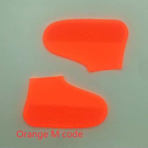 Hiking Slip Wearable Easy To Carry Silicone Rain Boot Cover