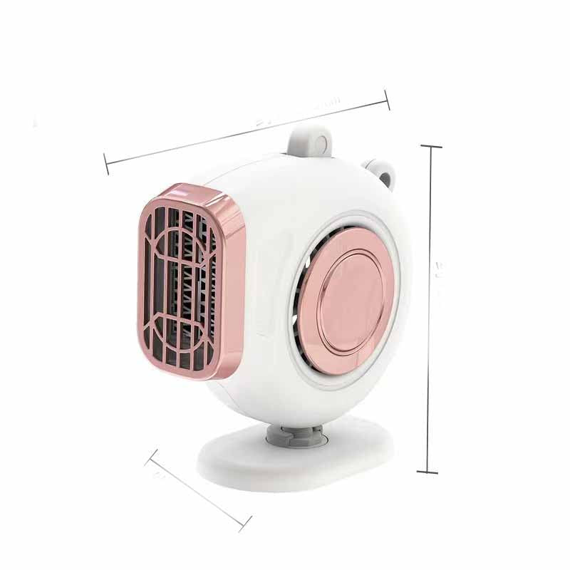 Ventilateur de désembuage de pare-brise de voiture à double usage chaud et froid