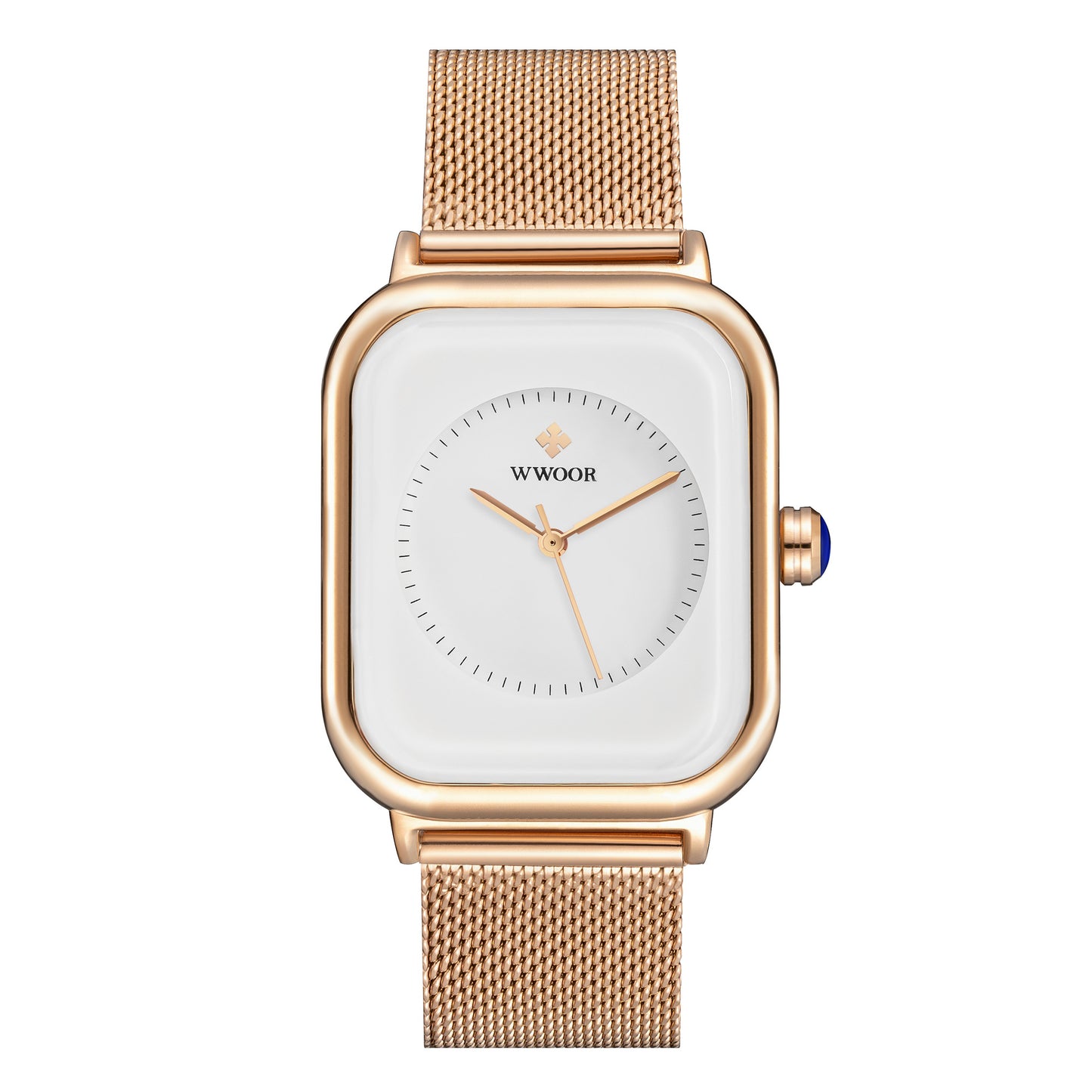 Nouvelle mode classique dames élégante lumière luxe carré Quartz montre pour femme