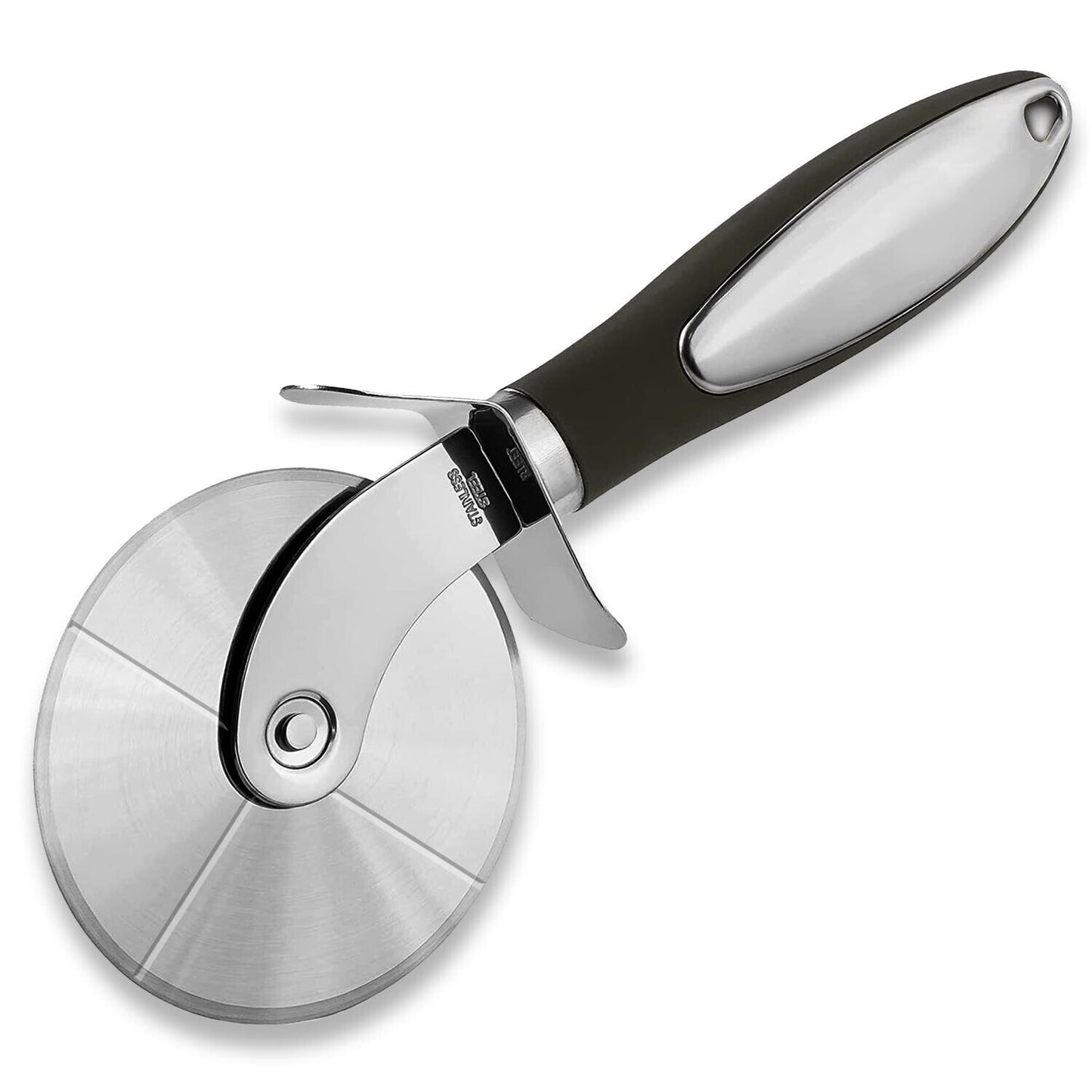 Coupe-Pizza WheelPizza Cutter Roue de coupe-pizza en acier inoxydable Super trancheuse à pizza