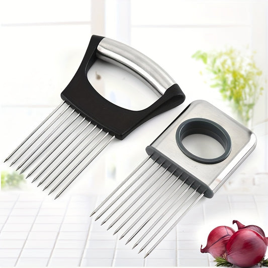 Stainless Creative Onion Slicer Holder