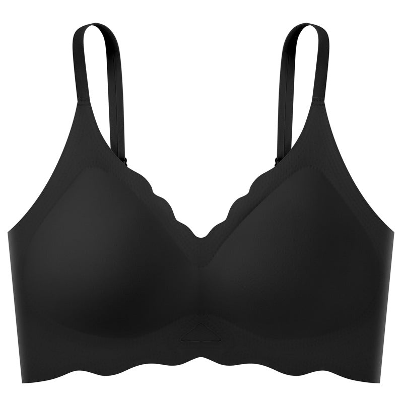 Women's Thin Seamless Underwear Push Up Anti Sagging Bra