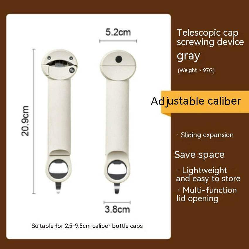 3-in-1 multifunktionaler magnetischer Dosen- und Flaschenöffner