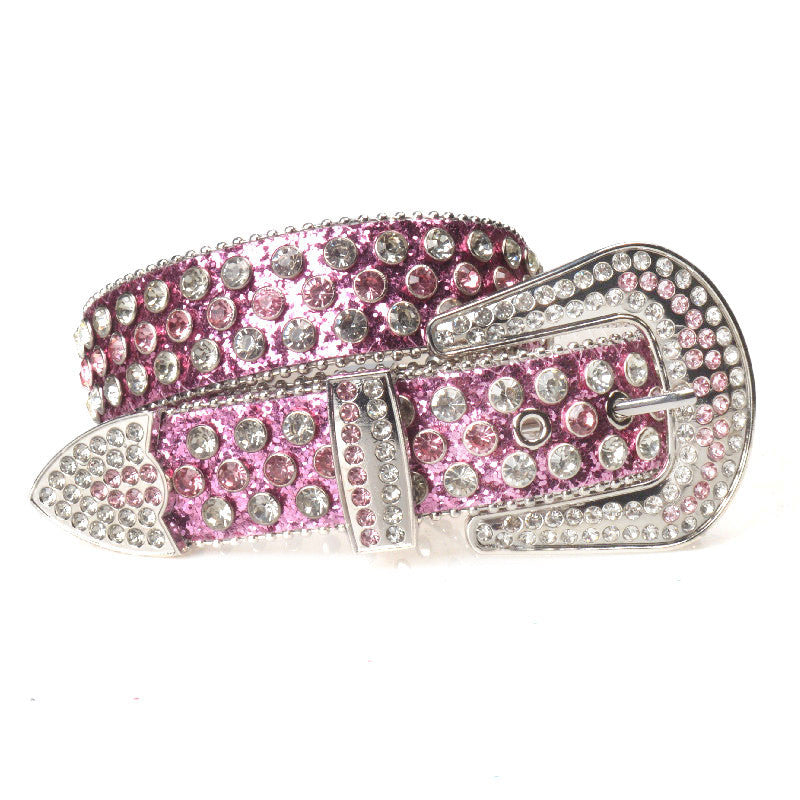 Extension de strass avec boucle ardillon de ceinture pour femmes