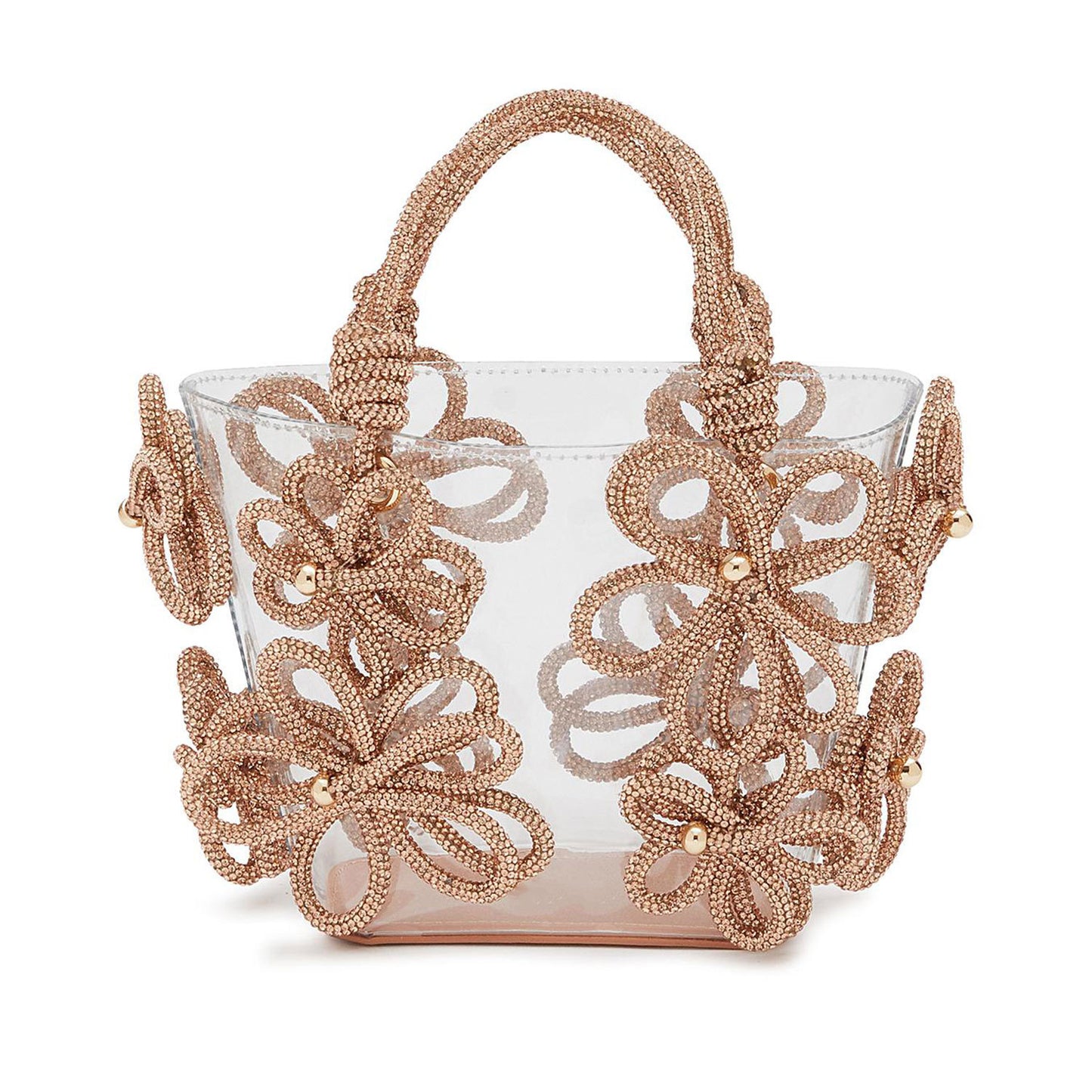 Women's Diamond Inlaid Rhinestone Flower Handbag