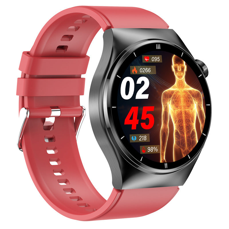 F320 Smart Watch: Bluetooth Calling, Uric Acid, Blood Fat, Blood Sugar, Heart Rate, Body Temperature Monitoring for Health and Sports